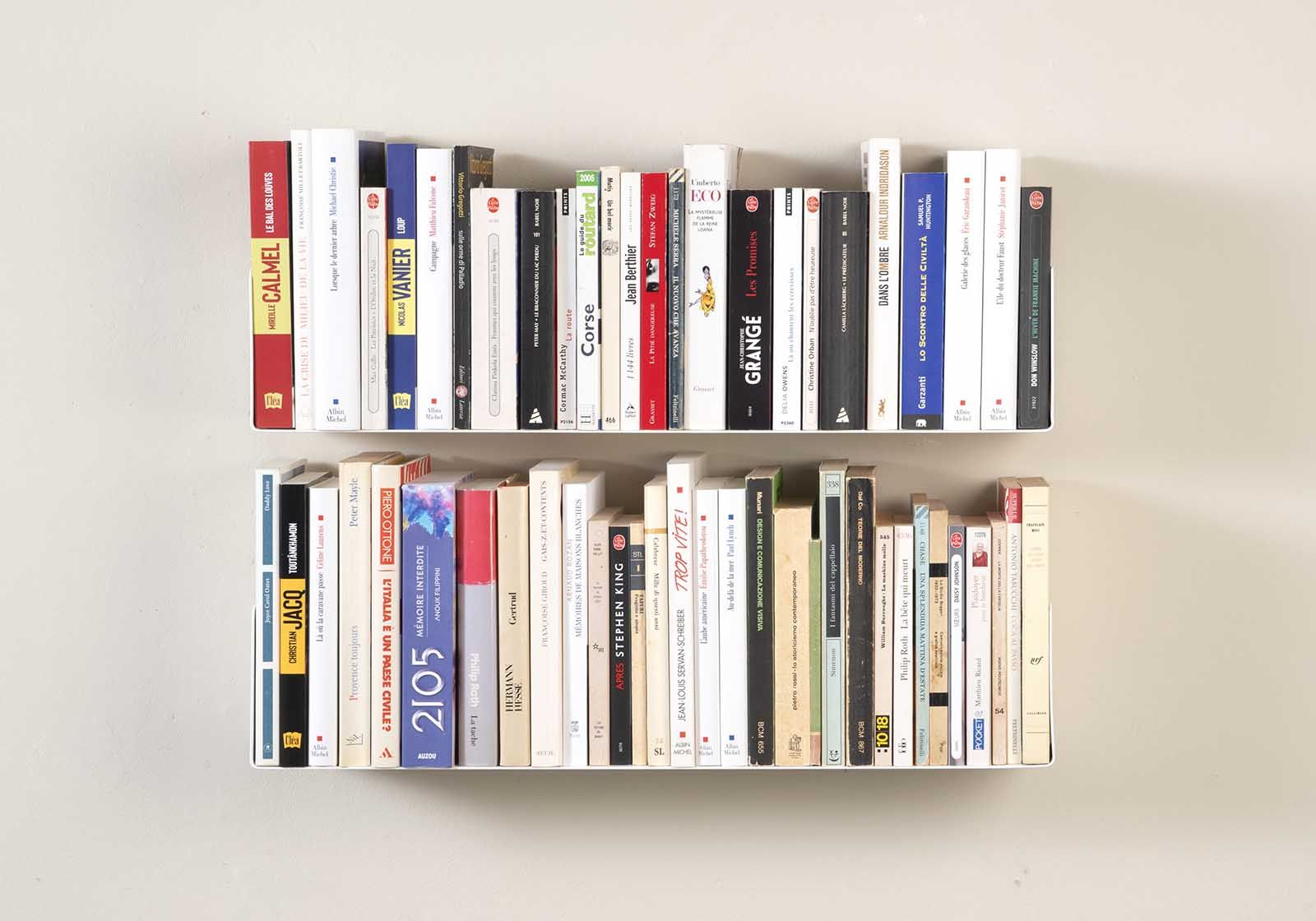 Bücherregale - Satz von 2 - 60 cm - Stahl Bücherregal - 1